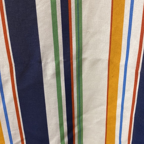 Multicolor Striped Chiffon Kimono Cover Up Size S Forever 21 - Picture 10 of 10